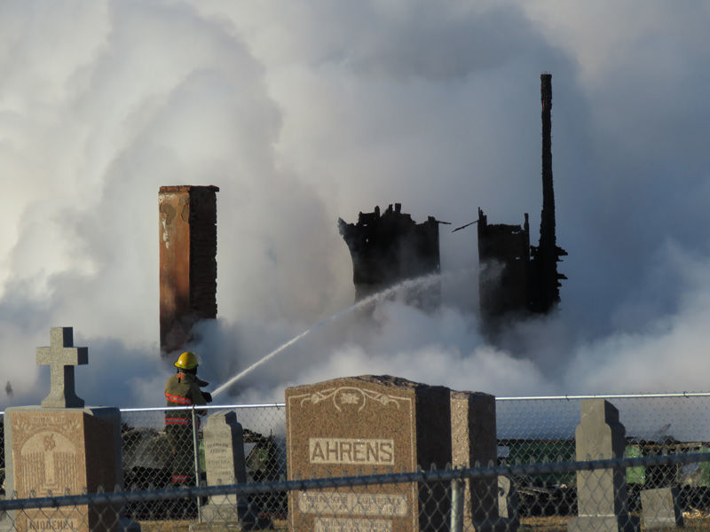 Zion Lutheran Church fire